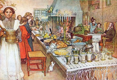 Christmas Eve by Carl Larsson